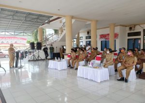 Jajaran Pemkab Bolmong Sambut Kunker Pjs Bupati Bolsel