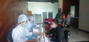 *Perketat PLBN Aruk, Upaya Koramil Sejangkung Cegah Penyebaran Covid-19*