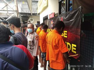 Tim Buser Polsek Pondok Gede Mengamankan 5 Pelaku Pengeroyokan vokalis band