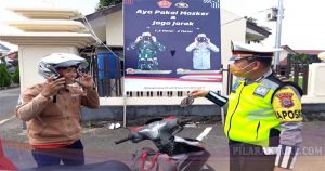 Razia Polres Minsel Sasar Pelanggar Lalulintas dan Protokol Kesehatan