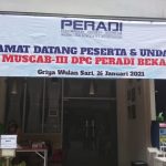 Musyawarah Peradi Cabang – lll Terealisasi Dengan Baik