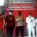 DPD PSI Kabupaten Tangerang mengadakan Aksi peduli dan Solidaritas Vaksin Merdeka.