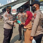 Polsek Tigaraksa Polresta Tangerang Bagikan 2.506 Masker 5 Lokasi Kegiatan