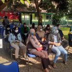 Persit KCK Ranting 1 Denma Cabang LVI Brigif-4 Laksanakan Vaksinasi Covid-19 Tahap II