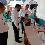 Dukung Pemerintah Dalam Memutus Penyebaran Covid-19, Ribuan Warga Binaan Lapas Cilegon Jalani Vaksinasi Dosis Pertama