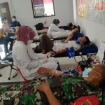 Karang taruna desa pasir jaya bekerja sama dengan PMI kabupaten Tangerang gelar aksi donor darah*