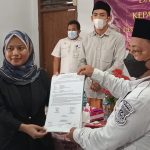 Antusias Warga Desa Ranca Kelapa Saat Hadiri Dalam Sertijab Kades.