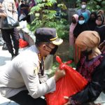 Kapolresta Tangerang Pimpin Bakti Sosial Sembako di Panongan