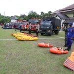 Kapolresta Tangerang Hadiri Apel Gelar Pasukan Kesiapsiagaan Bencana Alam*