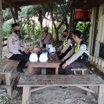 Ditpamobvit Polda Banten Lakukan Pengamanan dan Imbauan Prokes di PT Pelindo Regional II