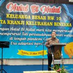 Hadir Dalam Rangka Giat Halal Bihalal Kelurahan Bintara RW 10 Plt. Wali Kota Bekasi Dr. Tri Adhianto