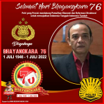 Ketum AWDI Budi WS Mengucapkan Selamat Hari Jadi Bhayangkara Indonesia Yang ke-76 Tahun