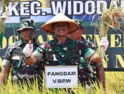 Panen Raya di Ngawi, Pangdam Puji Keberhasilan Danrem 081/DSJ dan Jajarannya