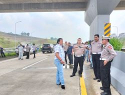 Polres Sumedang Laksanakan Monitoring Untuk Jalur Tol Cisumdawu Seksi 2 Dan Seksi 3 Resmi Dibuka
