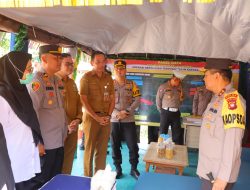 Kapolda Kalbar Cek Langsung Pos Pengamanan dan Pos Pelayanan di Kabupaten Sintang