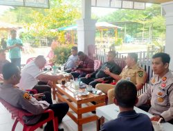 Kompak, Kapolres Bersama Wabup Rohul Ngopi Bareng Dengan Forkopimda  Dan Wartawan