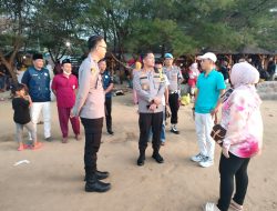 Antisipasi Kecelakaan Air, Kapolres Sampang Kunjungi Pantai Lon Malang Sokobanah