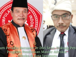 Ketum Peradin Bersama Dr.Dwi Seno, Dukung Penuh Master Advokat, Buka Program Pendidikan di Kota Jayapura