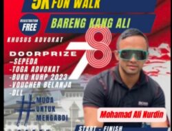 Sambut Hari Kemerdekaan RI Ke-78 Tahun, PAKSI Gelar Jalan Sehat Bareng Kang Ali Nurdin