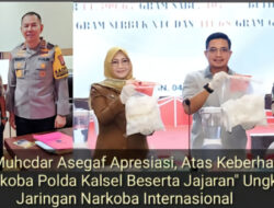 Habib Muhcdar Asegaf Apresiasi, Atas Keberhasilan Ditnarkoba Polda Kalsel Beserta Jajaran” Ungkap Jaringan Narkoba Internasional