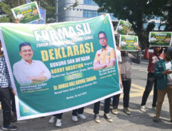 FORMASU AKSI DUKUNG BOBBY JADI GUBSU DAN DOLI JADI KETUM GOLKAR