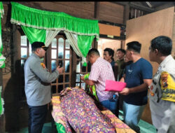 Diduga Ribut Dengan Istri, Seorang Suami Di Rohul Akhiri Hidup Dengan Gantung Diri, Begini Respon Cepat Polisi