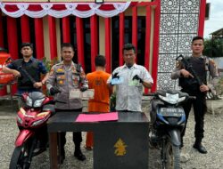 Di Bawah Komando Iptu Romi Yendri, Personil Polsek Bonaidarussalam Berhasil Mengungkap Kasus Curanmor
