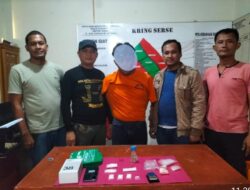 Tersangka Bandar Sabu Asal Labuhan Batu Selatan, Berhasil Diciduk Personil Polsek Tandun