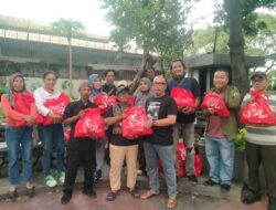 Media Budaya Indonesia Rayakan Aniversary ke-3 dengan Berbagi Sembako untuk Wartawan