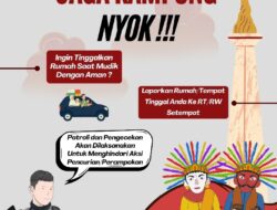 Jelang Mudik, Polres Metro Jakarta Utara Ajak Warga Jaga Kampung dan Amankan Rumah Kosong