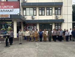 Sinergi TNI-Polri, Apel Pengamanan Malam Takbir dan Idul Fitri 1446 H di Koja Berlangsung Lancar