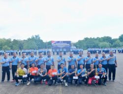 Danlanud Sultan Hasanuddin Pimpin Upacara Penutupan Pertandingan Olahraga Antar Satuan