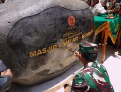 Panglima TNI Resmikan Masjid Jami Ar-Rohman di Cijulang, Pangandaran