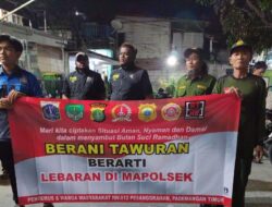 Polsek Pademangan Gelar Patroli Ramadan, Cegah Tawuran dan Jaga Keamanan Warga