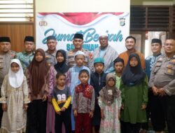 Polsek Pademangan Gelar Pengajian dan Santunan Anak Yatim, Doa Bersama untuk Keberkahan Tugas