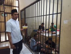 Kapolsek Kelapa Gading Gelar Halal Bihalal Bersama Tahanan, Tebarkan Kepedulian di Hari Raya