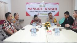 Wakapolres Metro Jakarta Utara Gelar “Minggu Kasih” di GPIB Filipi Getsemani, Ajak Jemaat Jaga Keamanan Bersama
