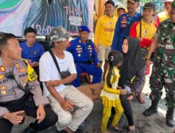 Polisi Berhasil Pertemukan Anak Perempuan Terpisah dari Orangtuanya di Pantai Karang Hawu Saat Libur Lebaran 2025