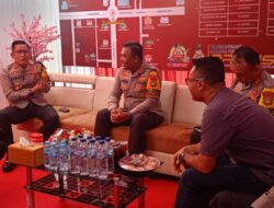 Kapolres Metro Jakarta Utara Tinjau Pospam Idul Fitri 2025 di Bundaran MKG, Pastikan Keamanan Warga
