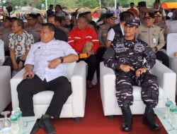 Danlanal Dumai Hadiri Apel Kesiapsiagaan Karhutla Nasional di Pekanbaru