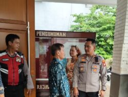 Kapolsek Pademangan Tinjau Kesiapan Ibadah Kenaikan Yesus Kristus 2025 di Gereja HKBP Rajawali