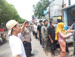Polsek Koja Gelar Jumat Berkah “Bentuk Kepedulian Polri Lewat Aksi Sosial”