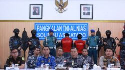 Tim Fleet One Quick Response (F1QR) Lanal Nias Berhasil Menangkap Dua Kapal Illegal Fishing Menggunakan Bahan Peledak