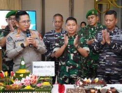 Solid di Hari Bhayangkara ke-79! Kunjungan TNI Pertegas Sinergi Kuat TNI–Polri di Jakarta Utara