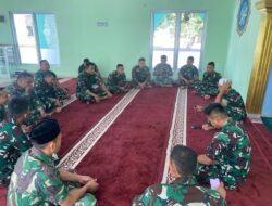 Doa Bersama dan Surah Ar-Rahman Menggema di Yonmarhanlan III untuk Kelancaran Validasi Komandan Korps Marinir