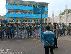 Polsek Koja Bekali Siswa SMK Nusantara 2 dengan Penyuluhan Anti Tawuran dan Bullying