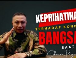 Bangsa dalam Keadaan Darurat – KOMJEN POL (P) DR. (HC) DRS.DHARMA PONGREKUN.MM.,MH