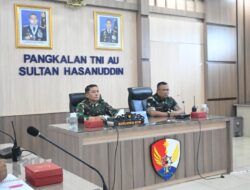 Danlanud Sultan Hasanuddin Ikuti Rapat Koordinasi Lintas Instansi Jelang Pemberlakuan UU Pengelolaan Ruang Udara