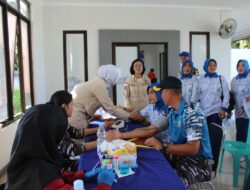 Lanal Bengkulu Gelar Bakti Kesehatan dan Donor Darah Semarakkan HUT Armada RI ke-80