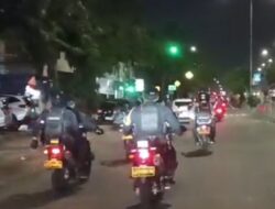 Patroli Gabungan Brimob dan Polres Jakarta Timur Perketat Pengawasan Malam